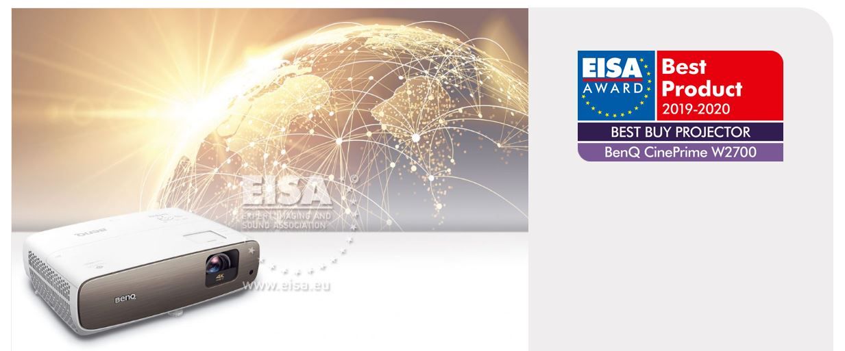 bild till EISA årets bästa projektorköp 2019-2020