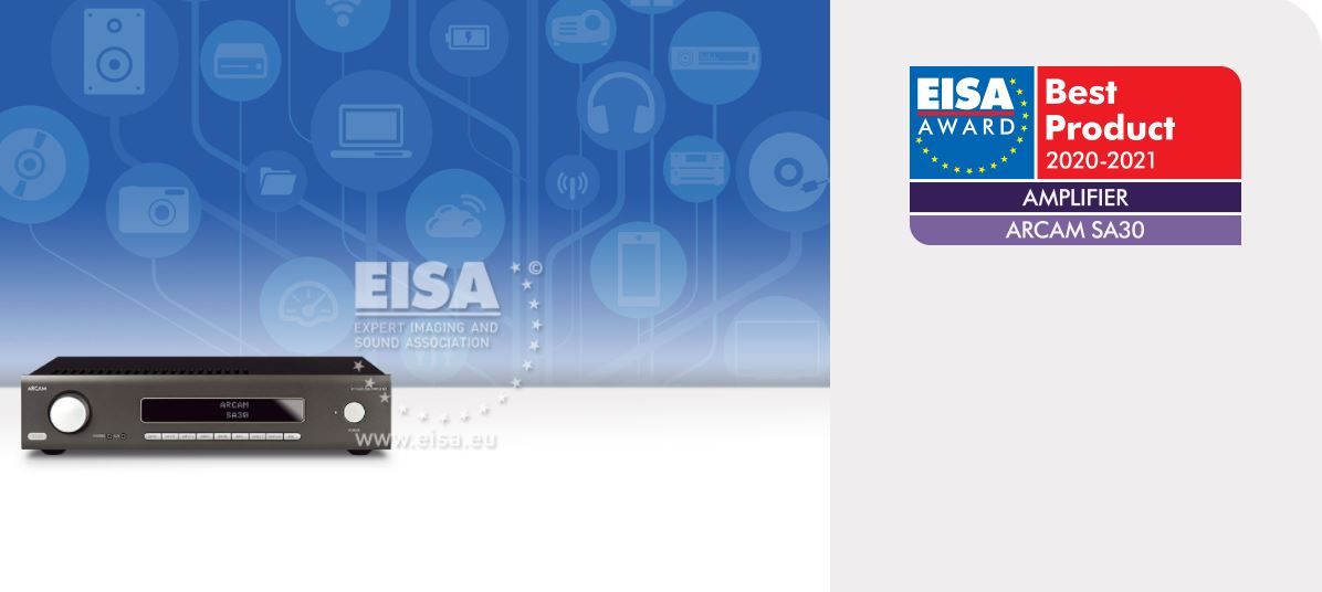 bild till EISA årets bästa stereoförstärkare 2020-2021