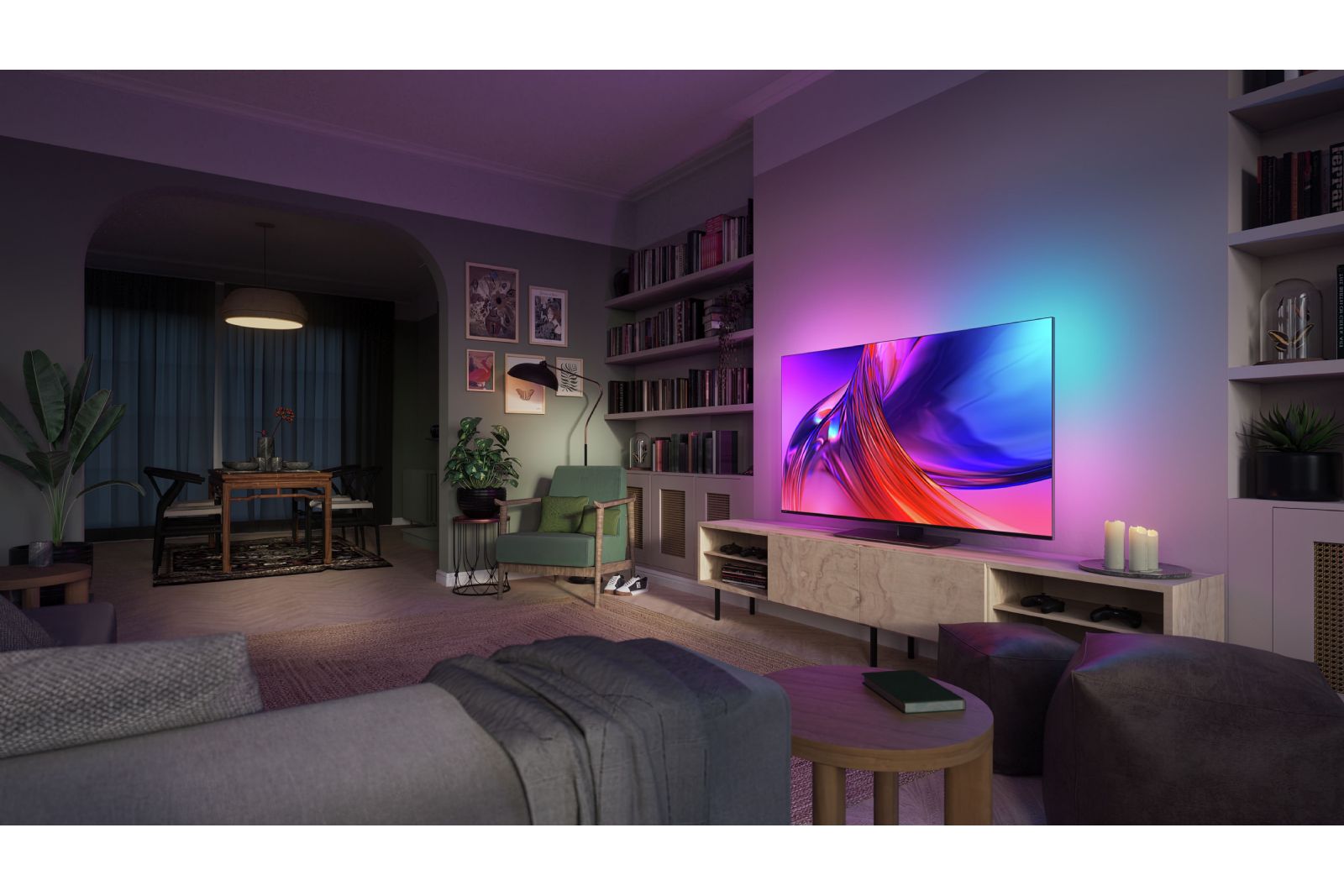 TV-apparater Philips 65PUS8808 The One Ambilight 4K LED-TV