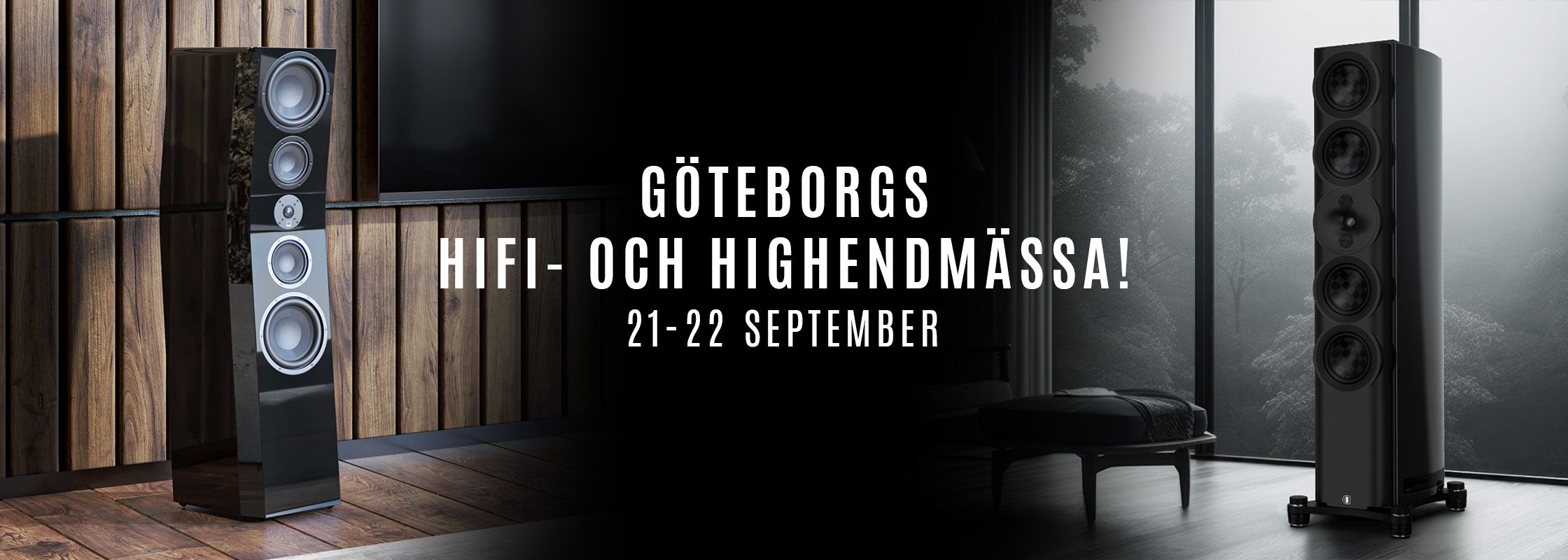 bild till Besök oss på Göteborgs Hifi- och Highendmässa 21-22 september.