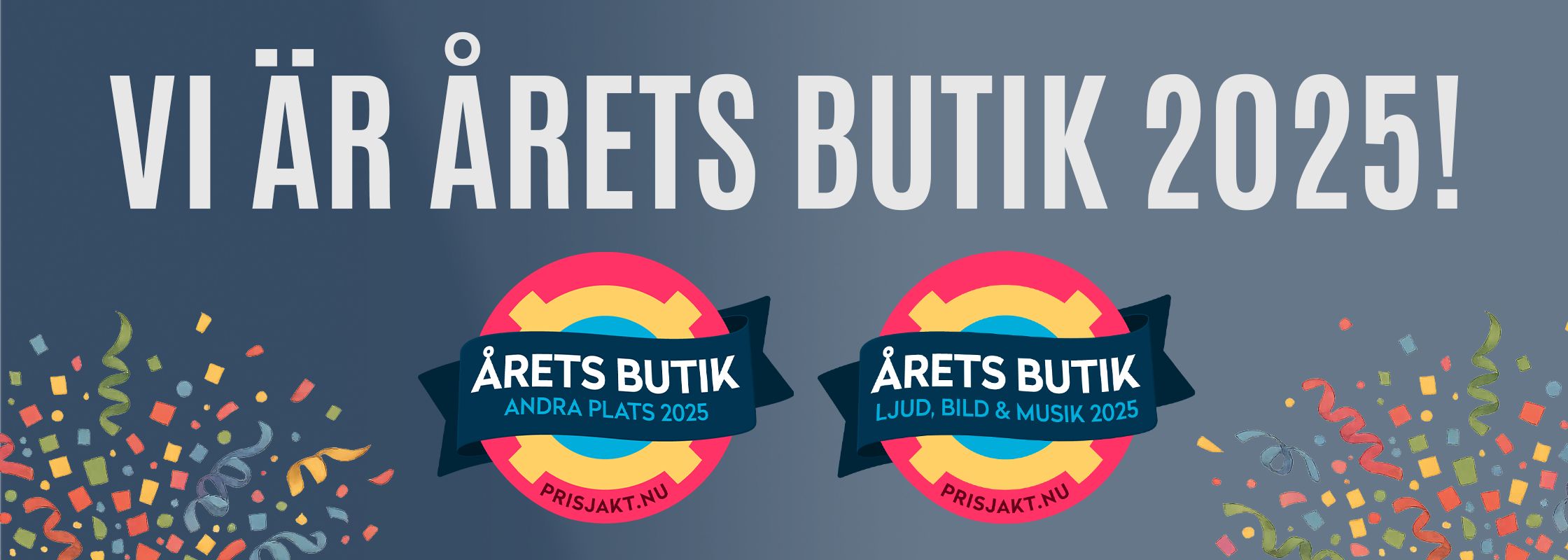 bild till Hembiobutiken utses till Årets butik inom Ljud, Bild och Musik 2025!