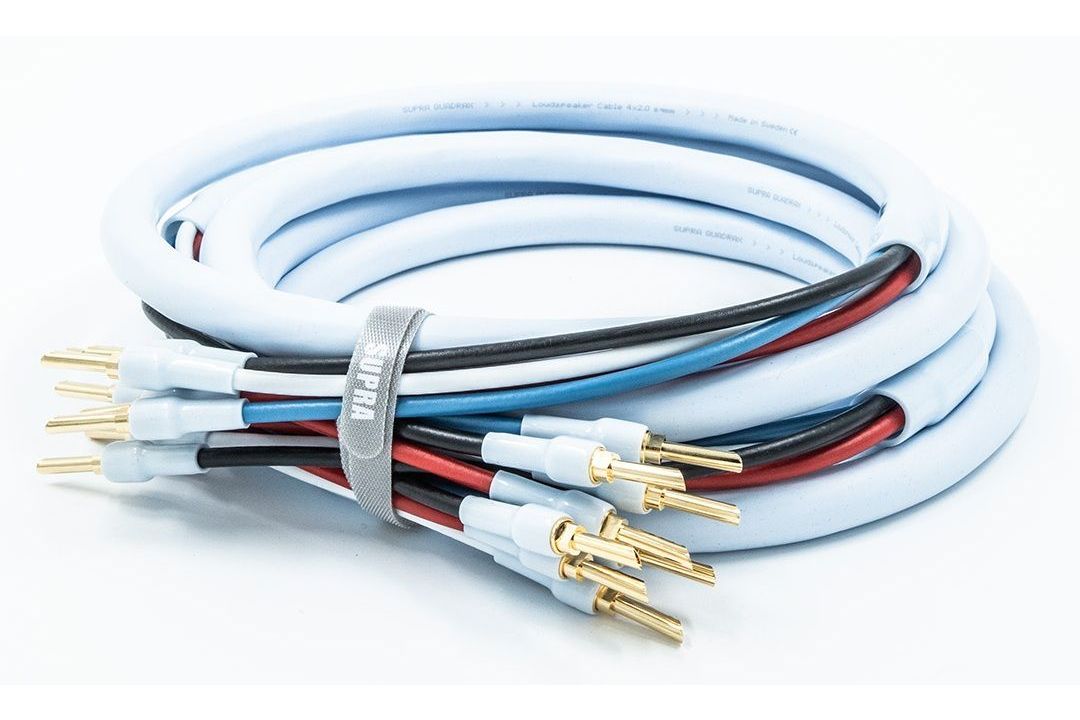 Kablar Supra Quadrax 4X2.0 Bi-Amp Combicon