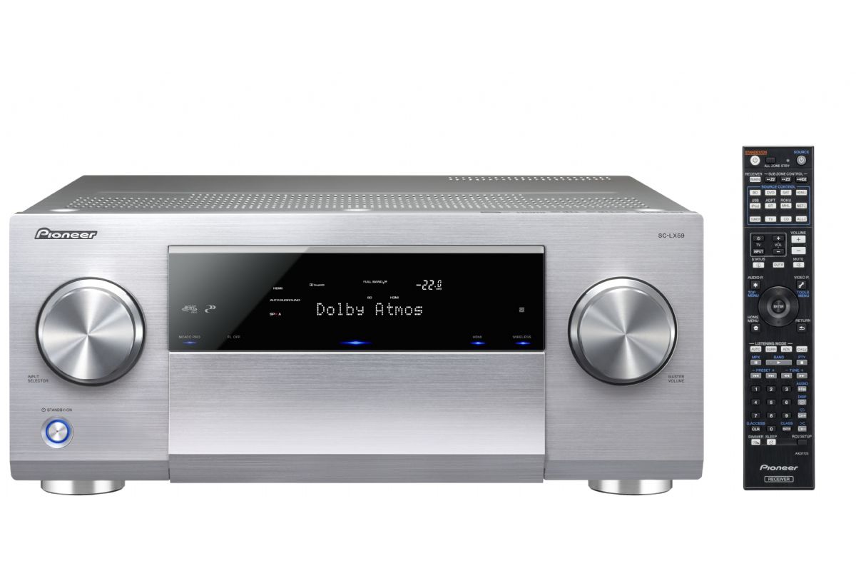 パイオニア Pioneer SC-LX59 4K ドルビーアトモス DTSX - オーディオ機器