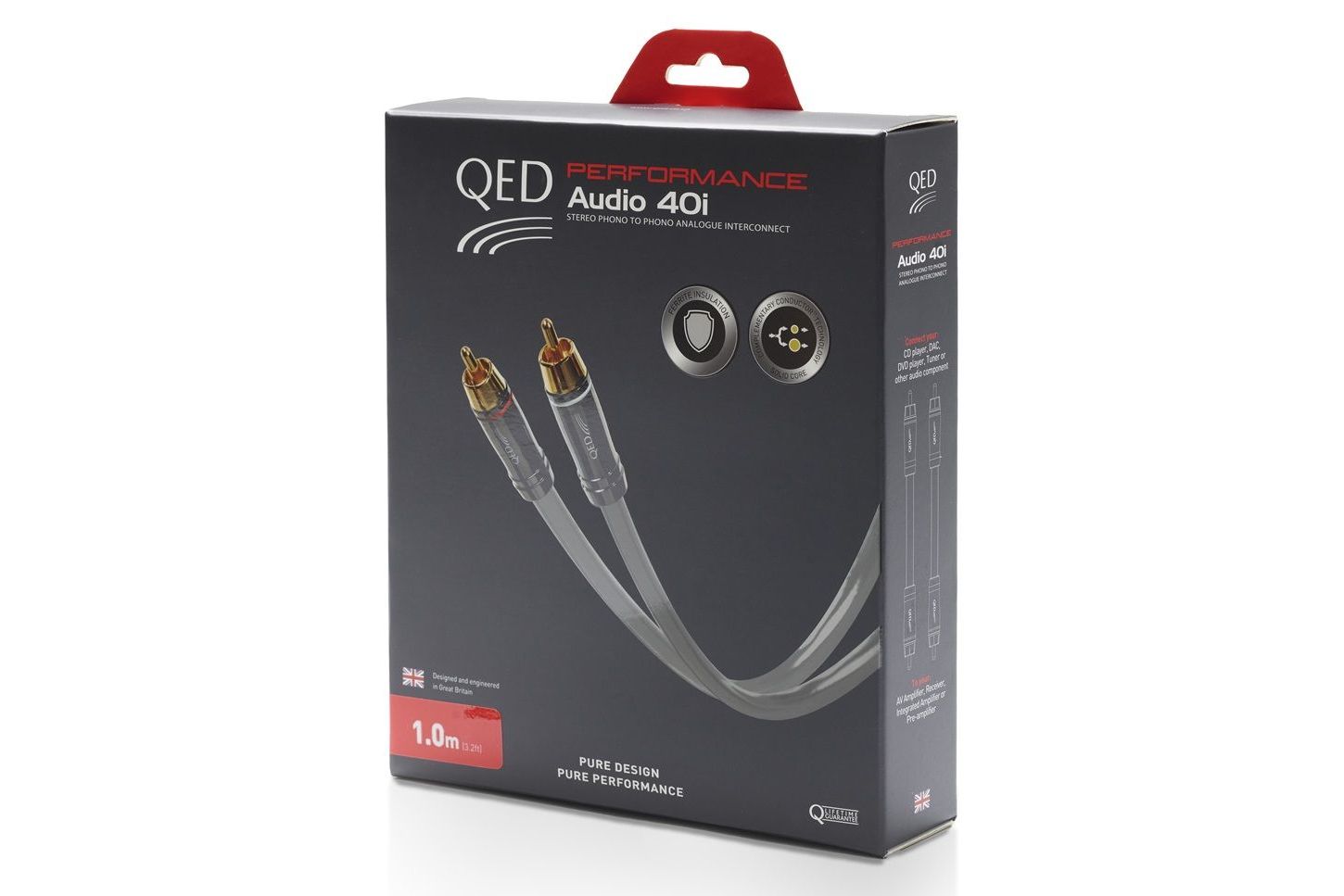 Kablar QED Performance Audio 40i 2RCA - 2RCA