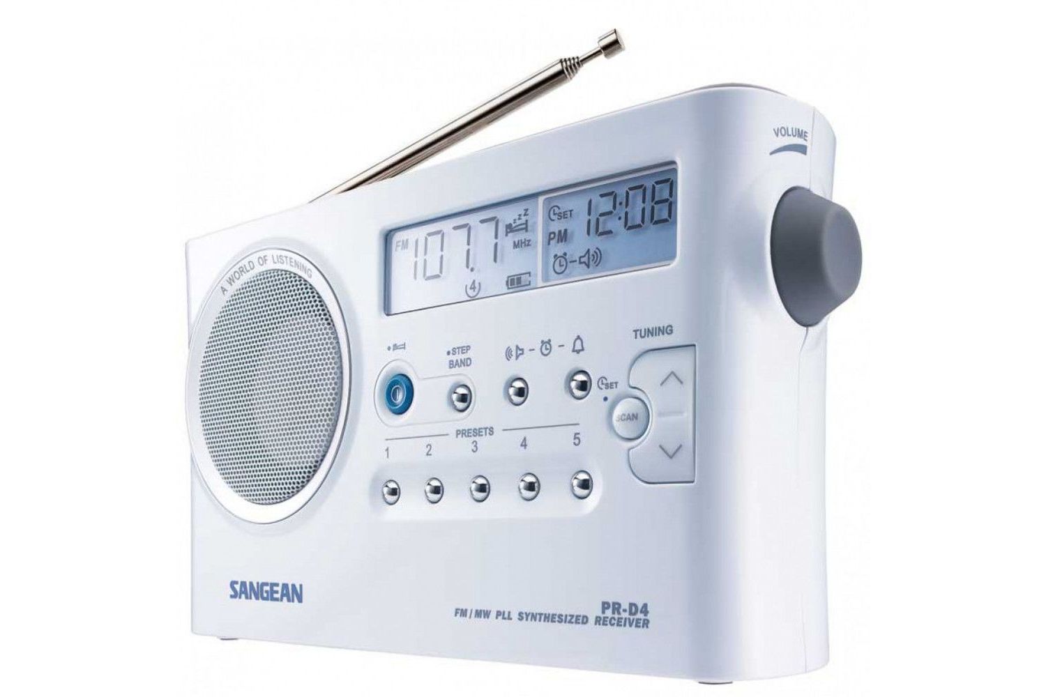 Bluetooth högtalare Sangean PR-D4 AM/FM radio