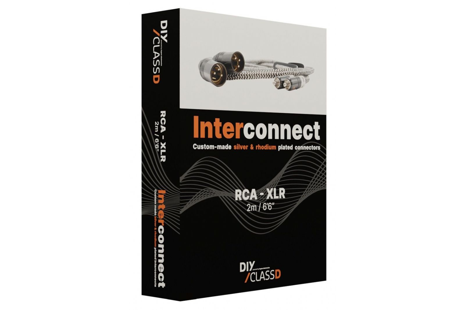 Kablar DIYClassD Stereo Interconnect RCA-XLR