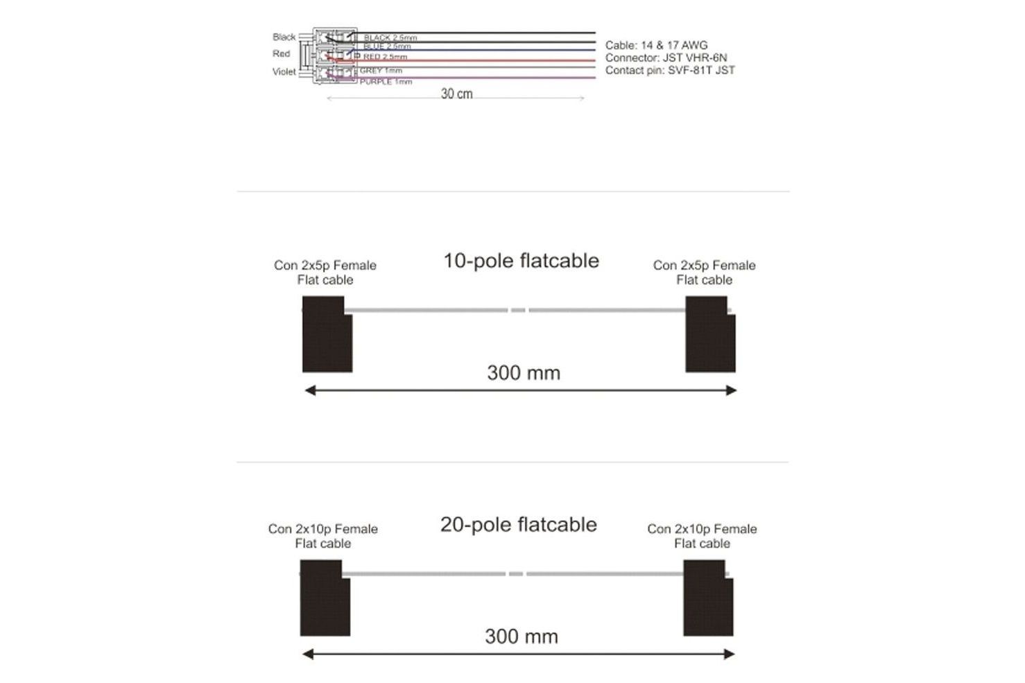 DIY - gör det själv DIYClassD Hypex Cable set SMPS3k