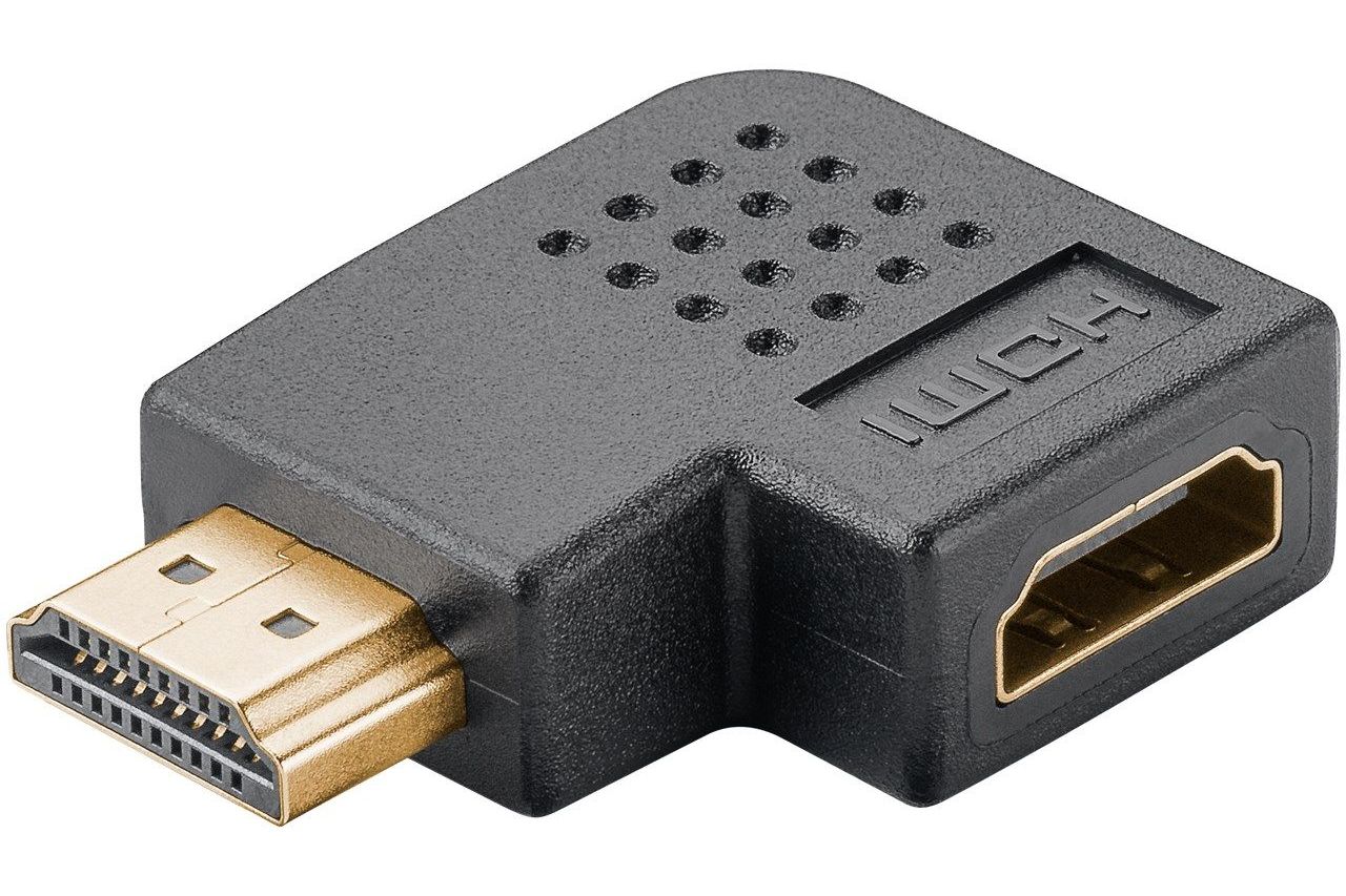 Kablar Goobay HDMI adapter Horisontal 270 grader 8K