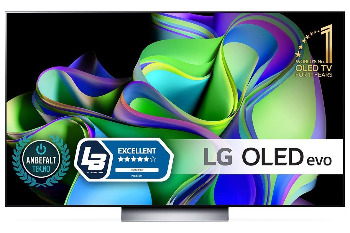 TV-apparater LG OLED65C35LA 65 tums 4K Smart OLED-TV