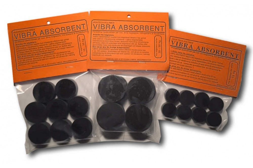 Tillbehör Vibra Absorbent Dämpkuddar 8-pack