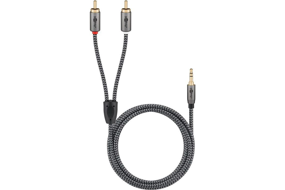 Kablar Goobay Plus stereo 3.5 mm - 2 RCA 