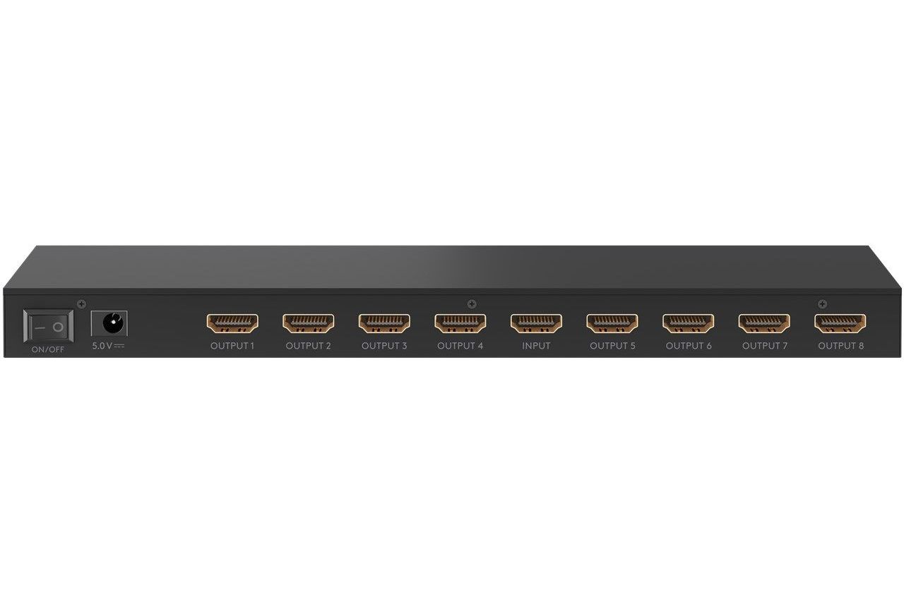 Tillbehör Goobay HDMI Splitter 1 till 8 upp till 4K 60Hz