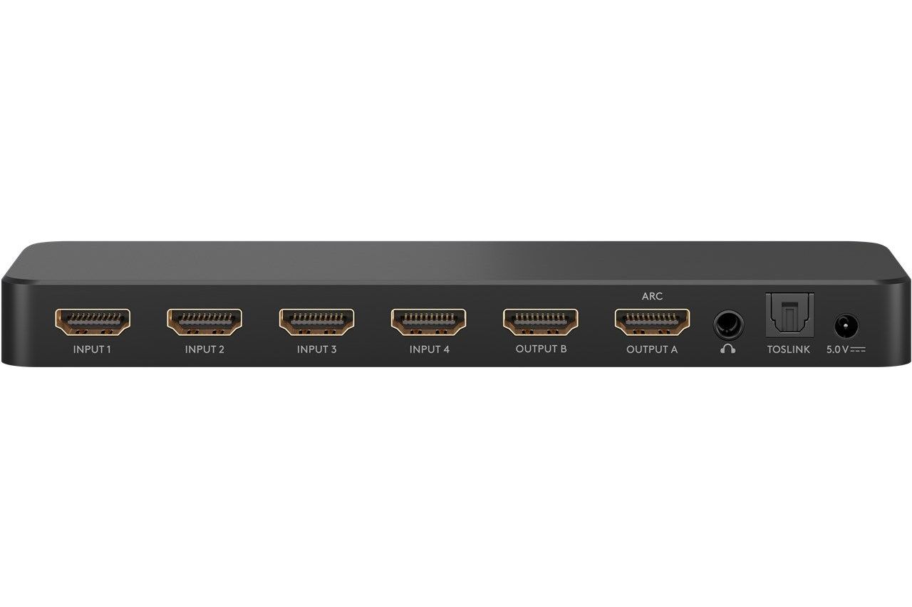 Tillbehör Goobay HDMI matris 4 till 2 upp till 4K 60Hz