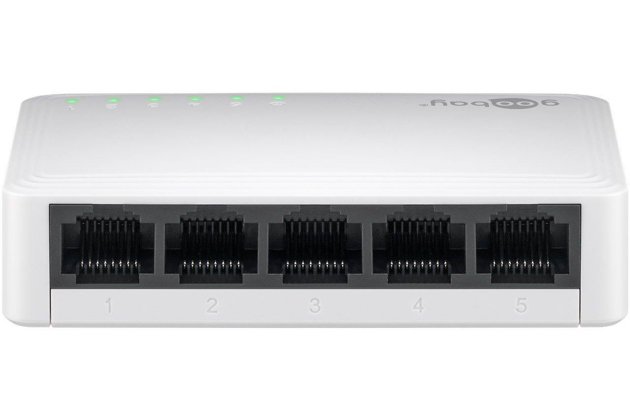 Nätverk Goobay 5-port Gigabit Ehternet switch