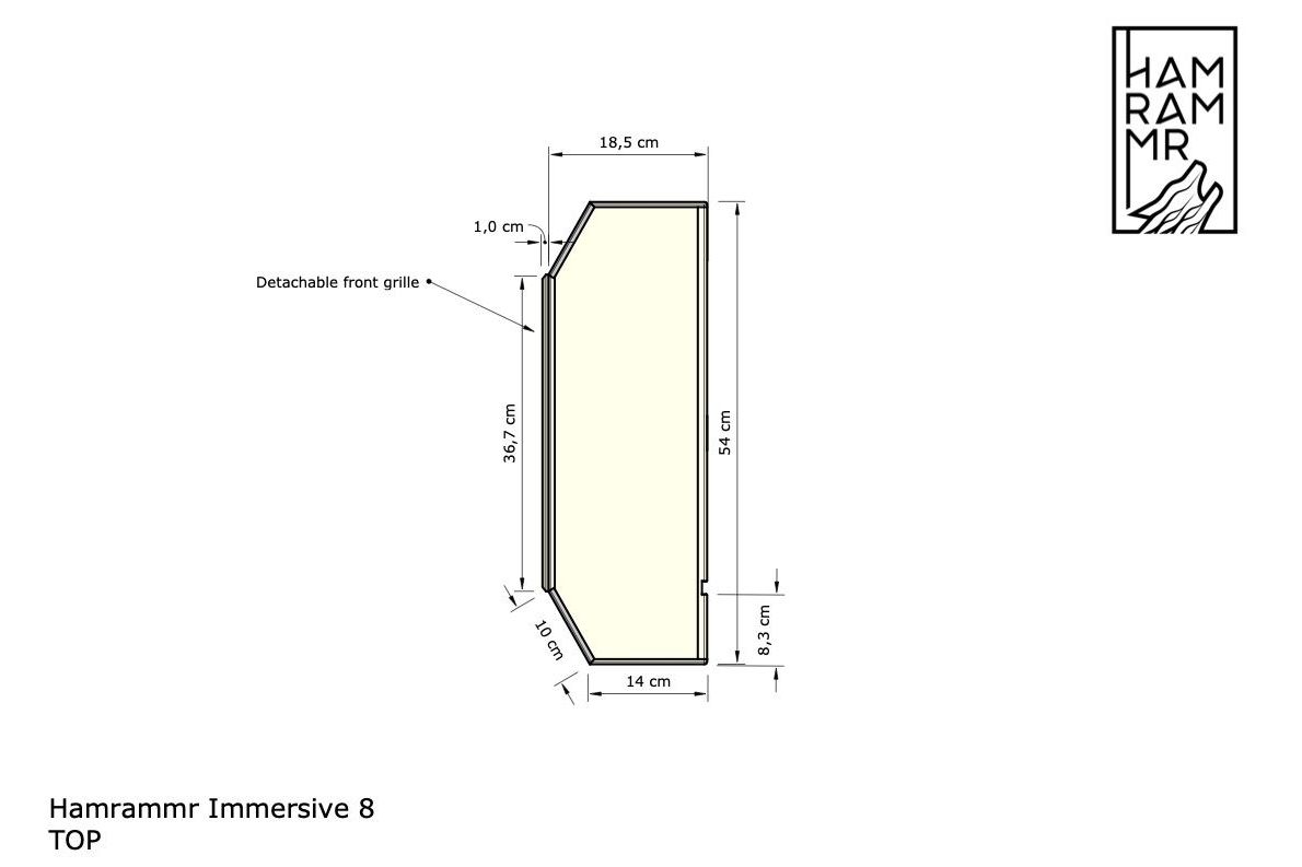 Högtalare Hamrammr Immersive 8