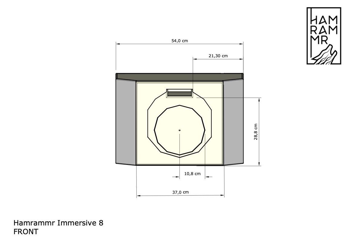 Högtalare Hamrammr Immersive 8