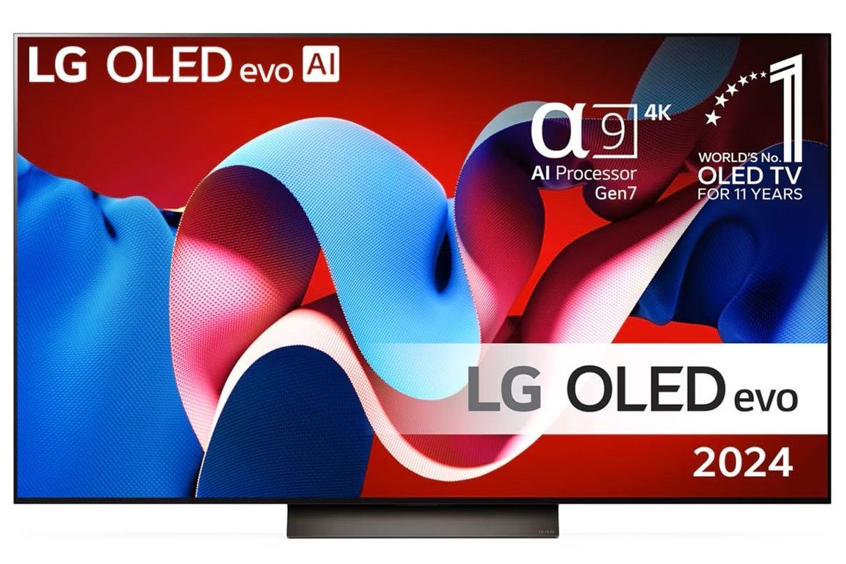 TV-apparater LG OLED48C44LA evo AI 4K Smart-TV 2024