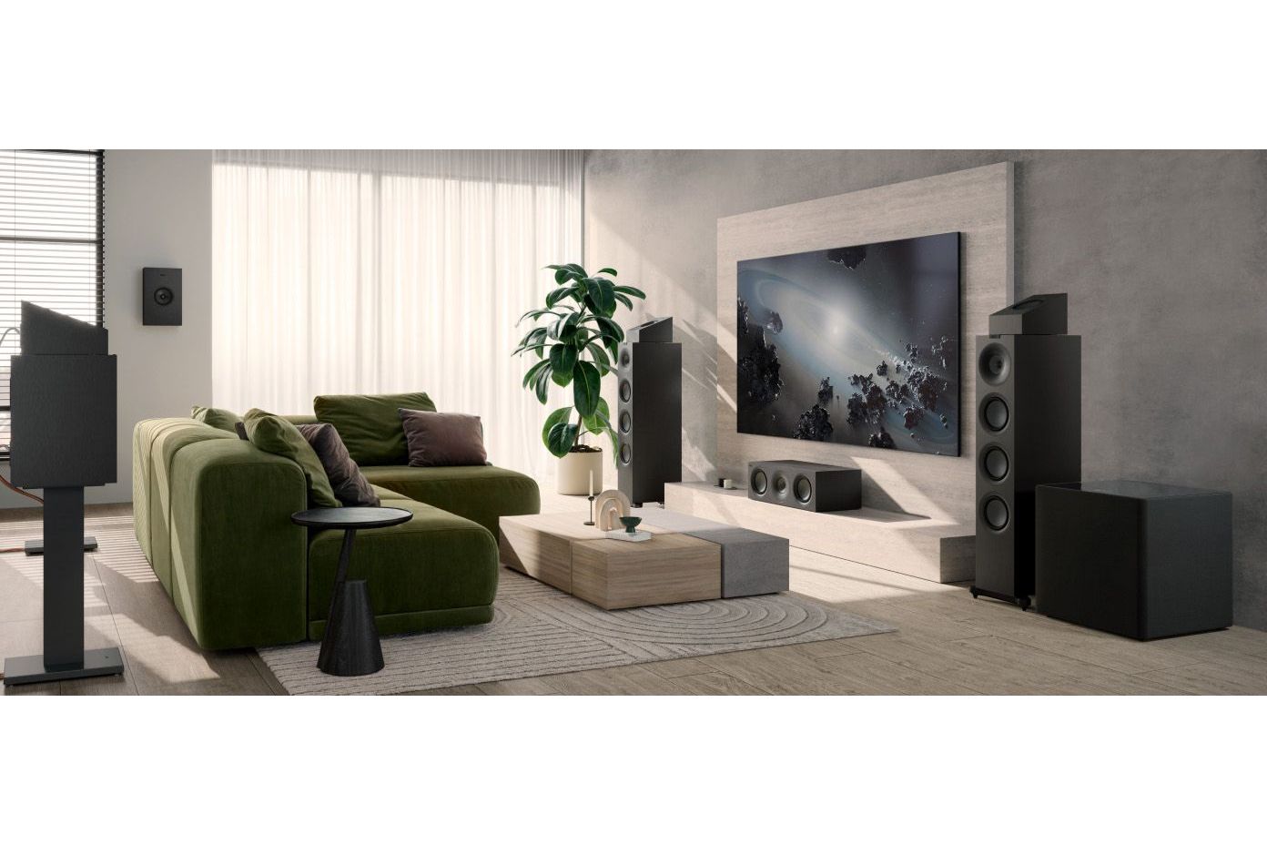 Högtalare KEF Q8 Meta Dolby Atmos Enabled