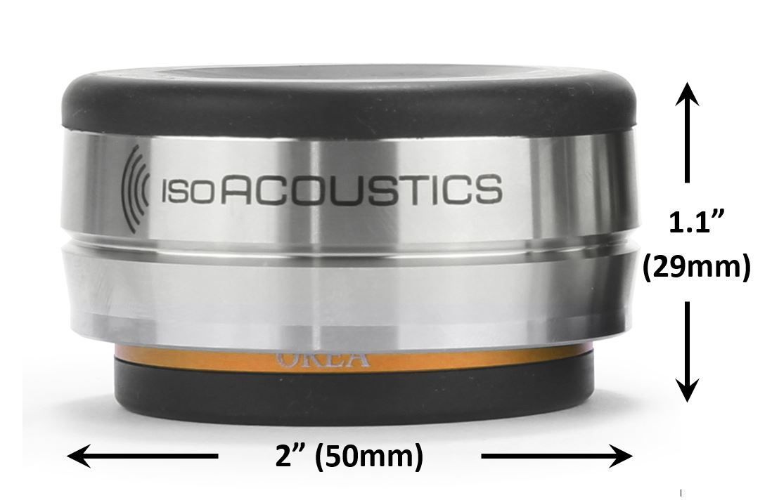 Tillbehör IsoAcoustics OREA Bronze isolationsfot