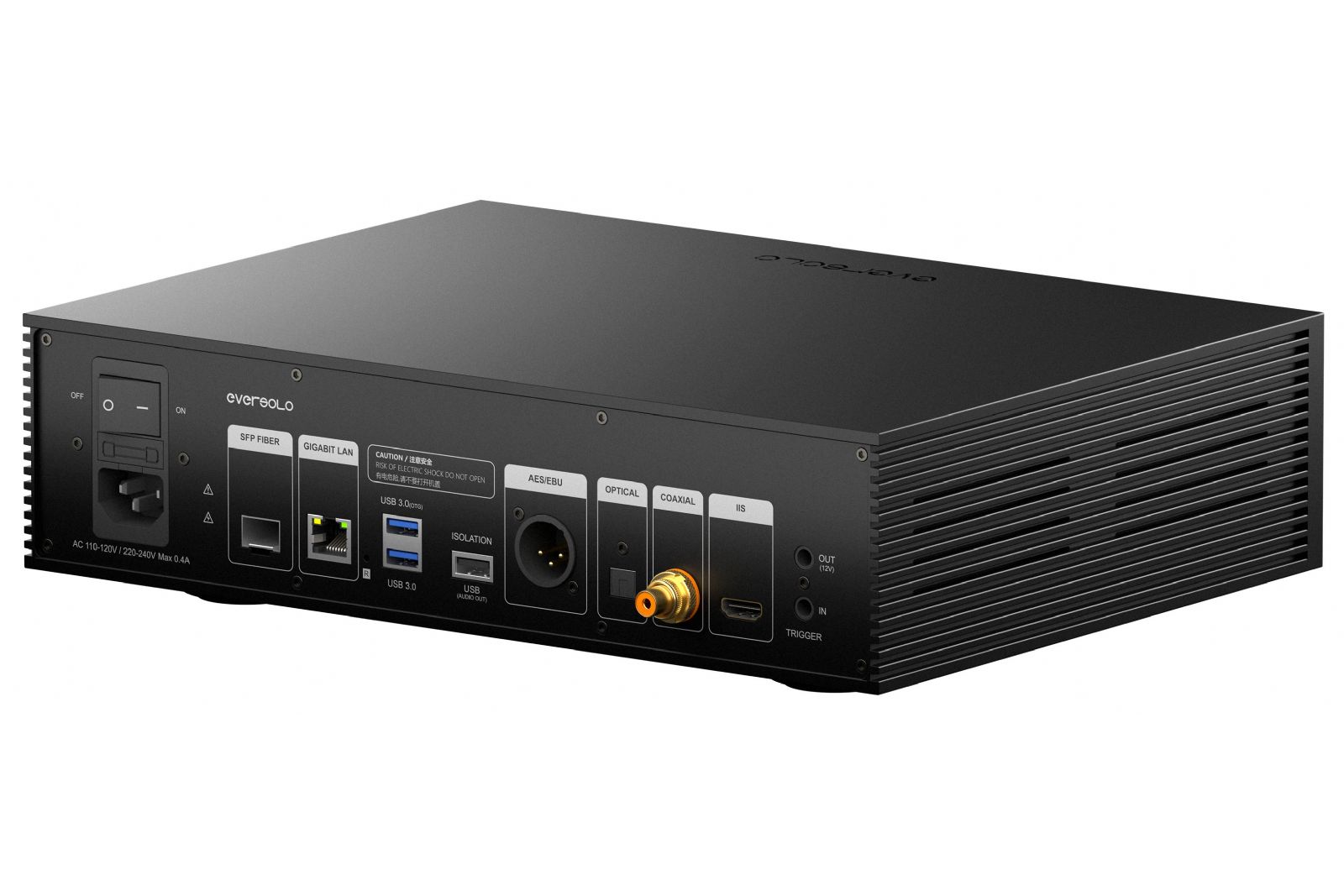 Blu-Ray/Mediaspelare EverSolo T8 Streaming Transport