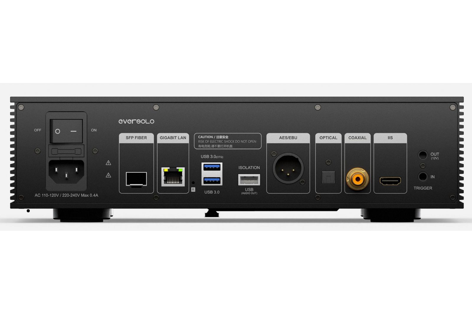 Blu-Ray/Mediaspelare EverSolo T8 Streaming Transport