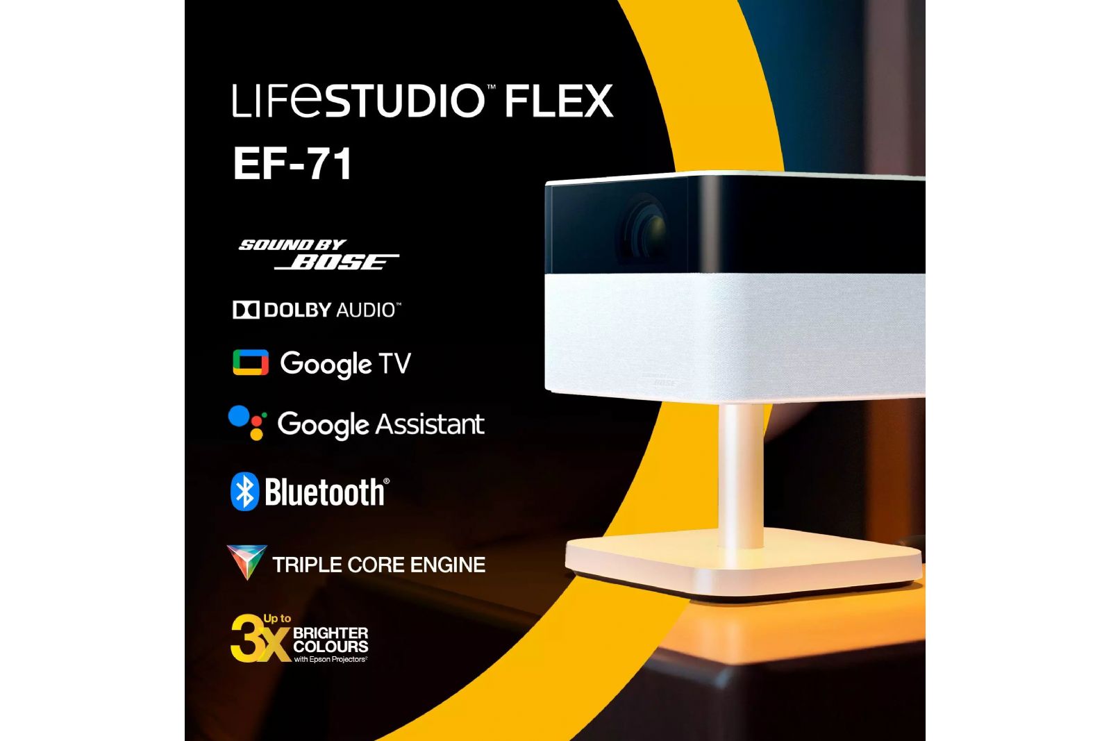 Projektorer Epson Lifestudio Flex EF-71