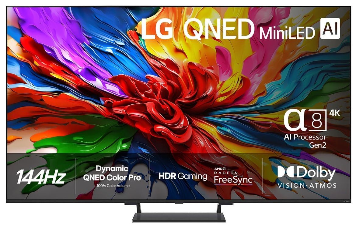 TV-apparater LG 85QNED93A6A MiniLED 4K Smart TV 2025