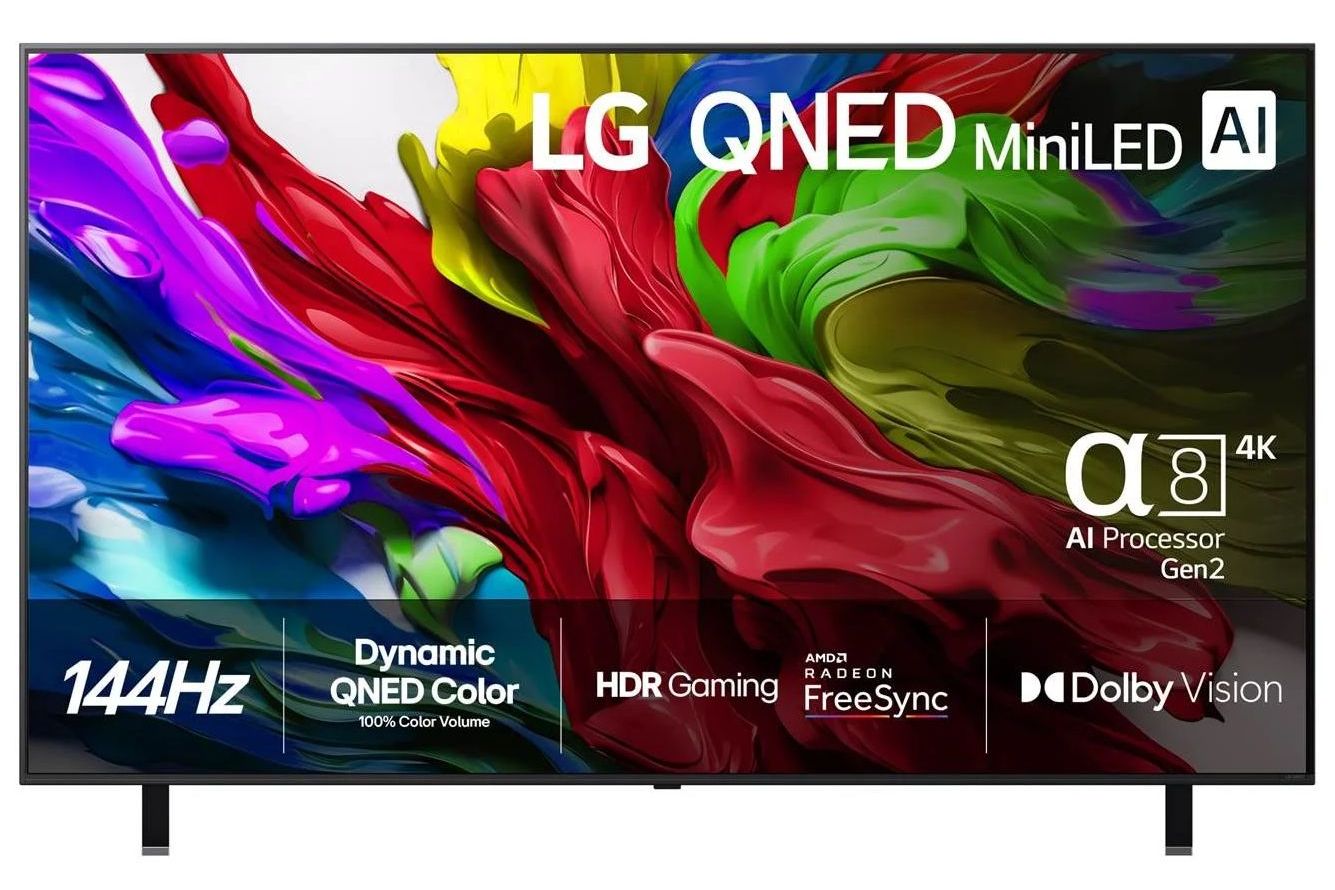 TV-apparater LG 75QNED85A6C MiniLED 4K Smart TV 2025
