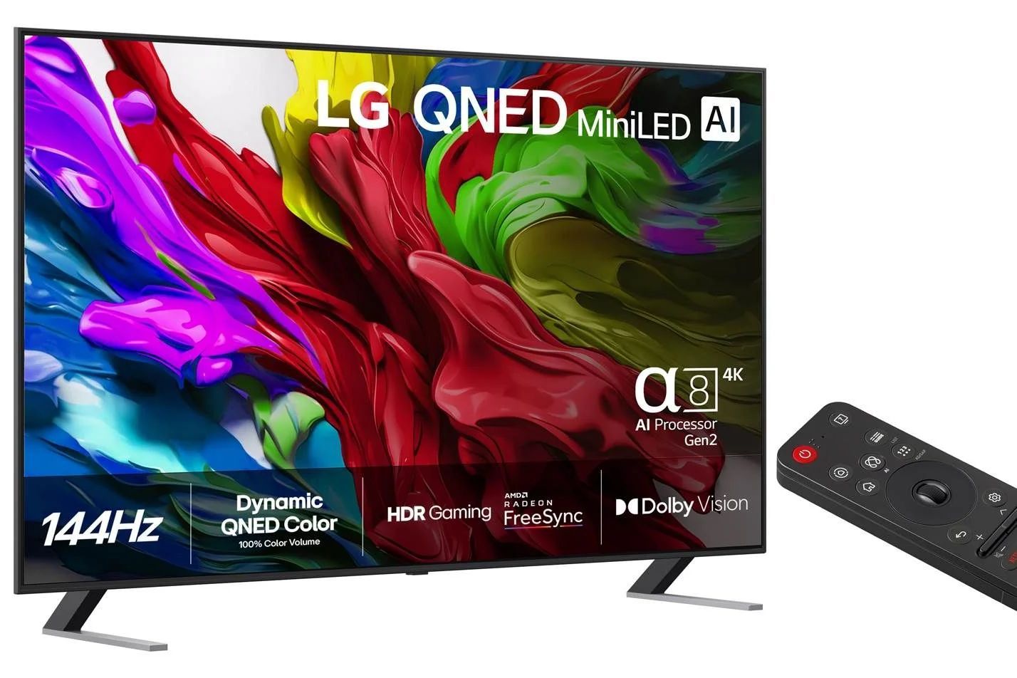 TV-apparater LG 75QNED85A6C MiniLED 4K Smart TV 2025