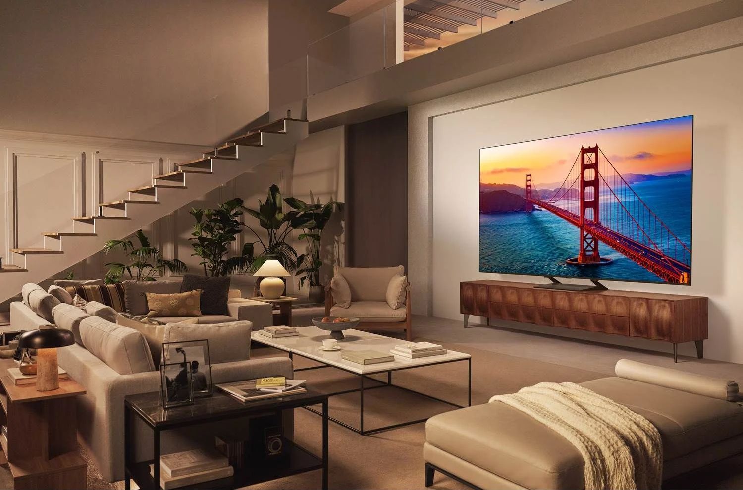 TV-apparater LG 75QNED85A6C MiniLED 4K Smart TV 2025