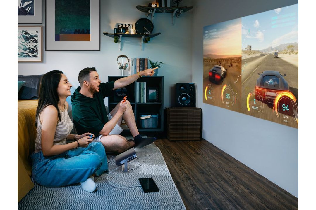 Projektorer ViewSonic M1MaxN ultraportabel 1080p LED Google TV