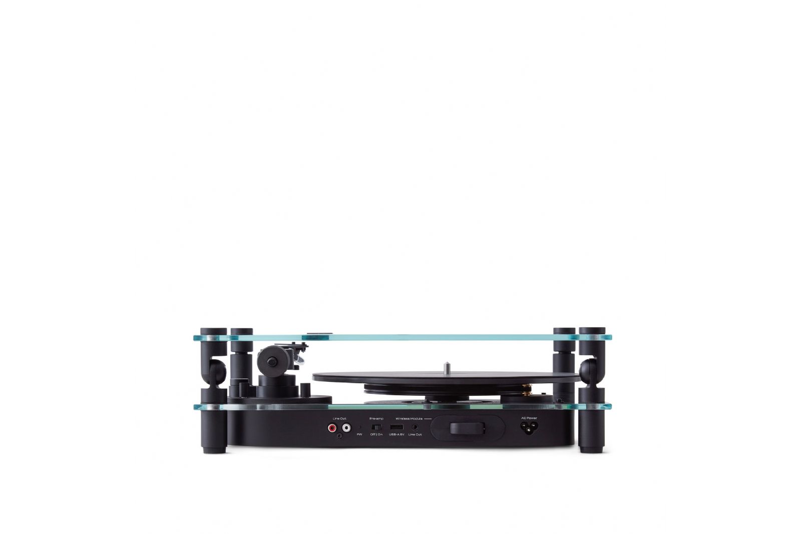 Vinyl Transparent Audio Turntable
