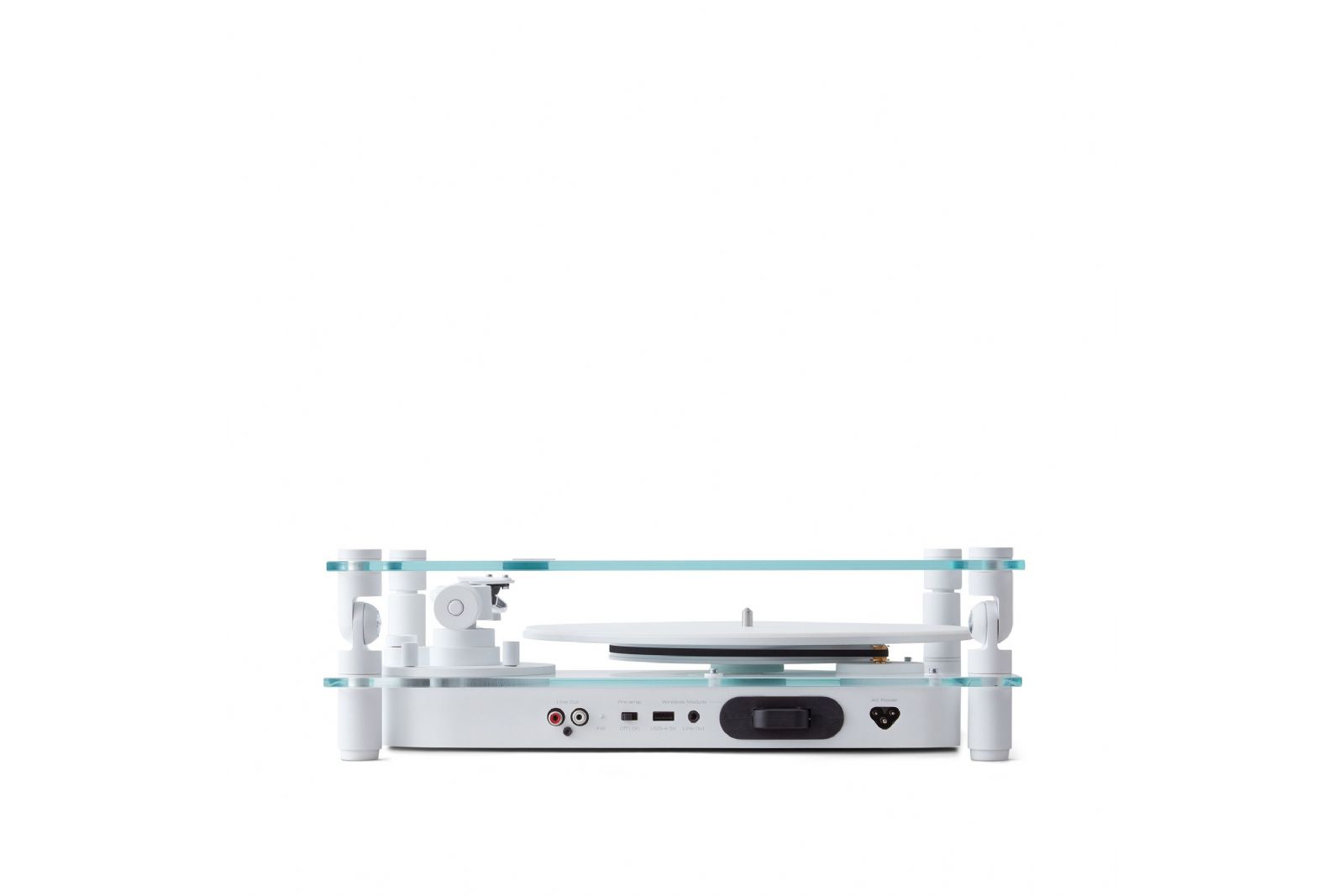 Vinyl Transparent Audio Turntable