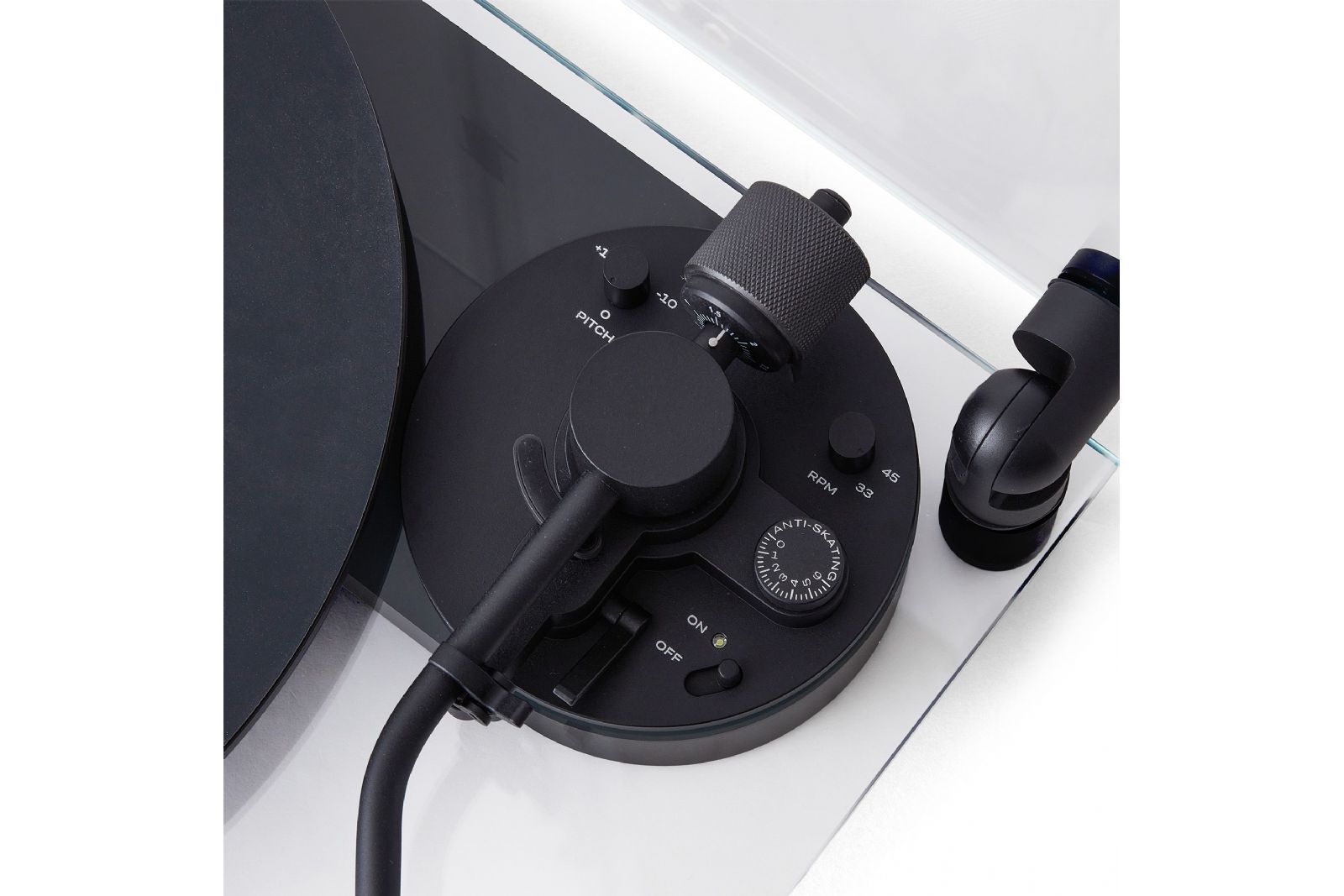 Vinyl Transparent Audio Turntable