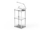 Transparent Audio Turntable Stand
