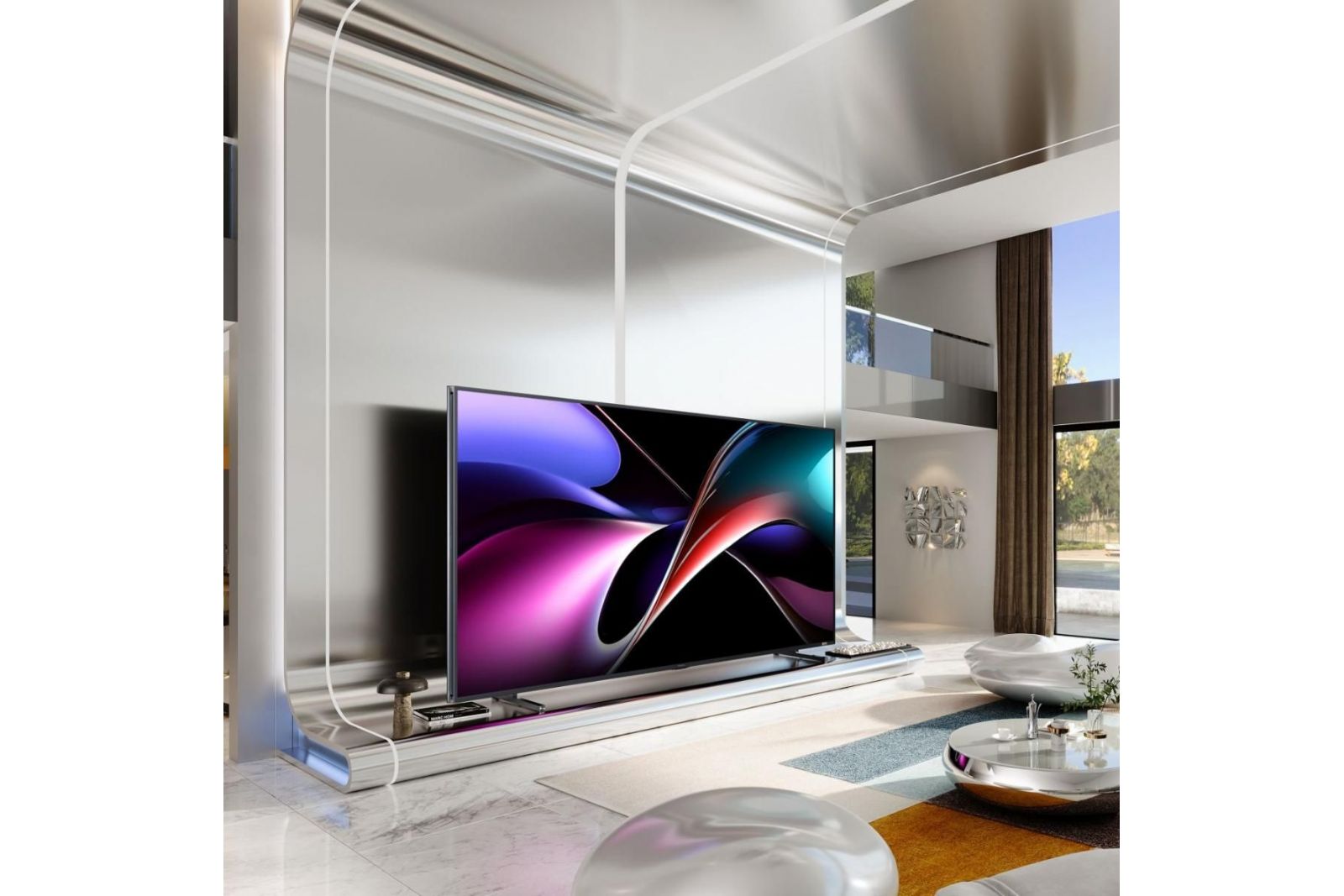 TV-apparater Hisense 116UXQ 4K RGB-MiniLED Smart-TV