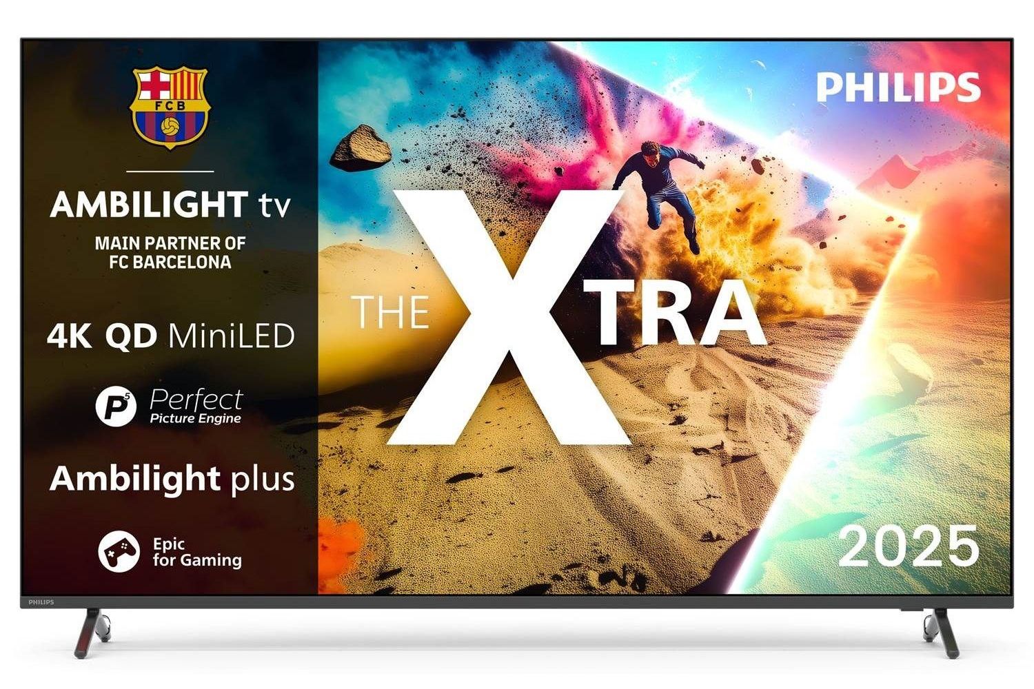 TV-apparater Philips 75MLED950/12 The Xtra 4K Ambilight TV