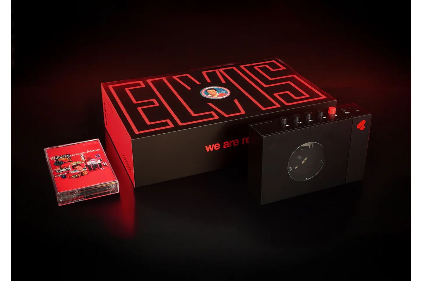 Blu-Ray/Mediaspelare We Are Rewind ELVIS Limited Edition Cassette Player