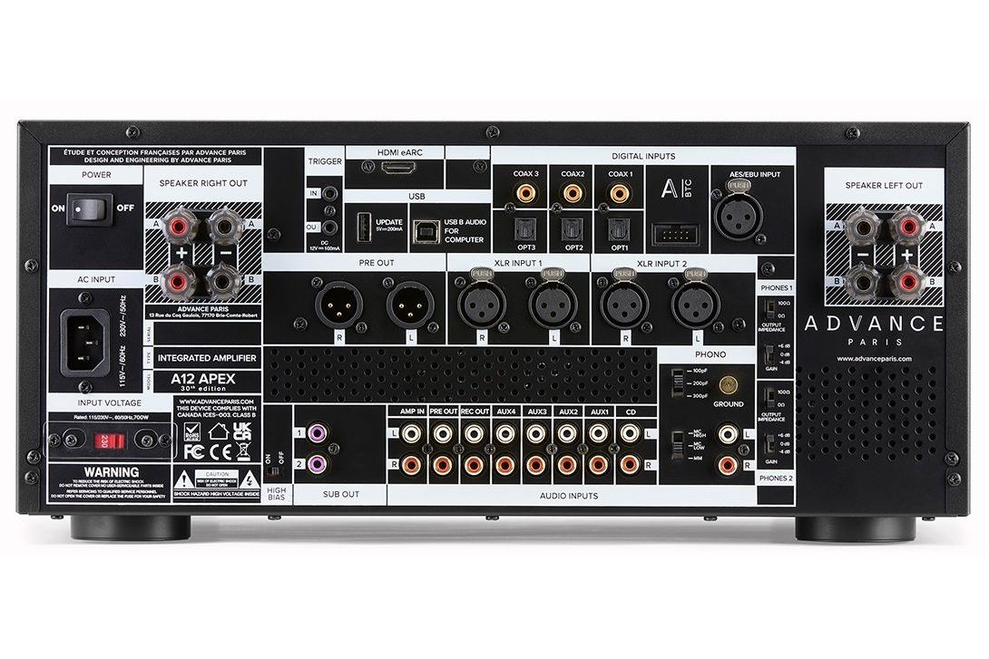 Förstärkare Advance Paris A12 Apex 