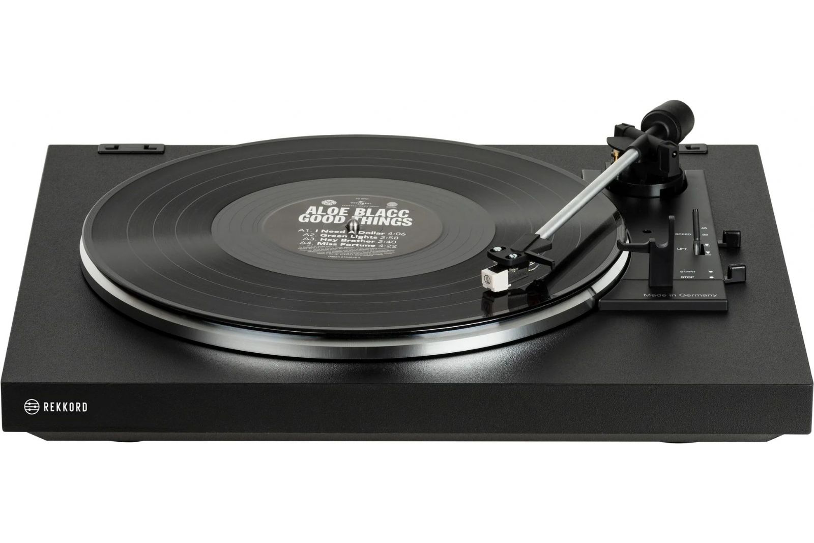 Vinyl Rekkord Audio F100P med inbyggt RIAA-steg