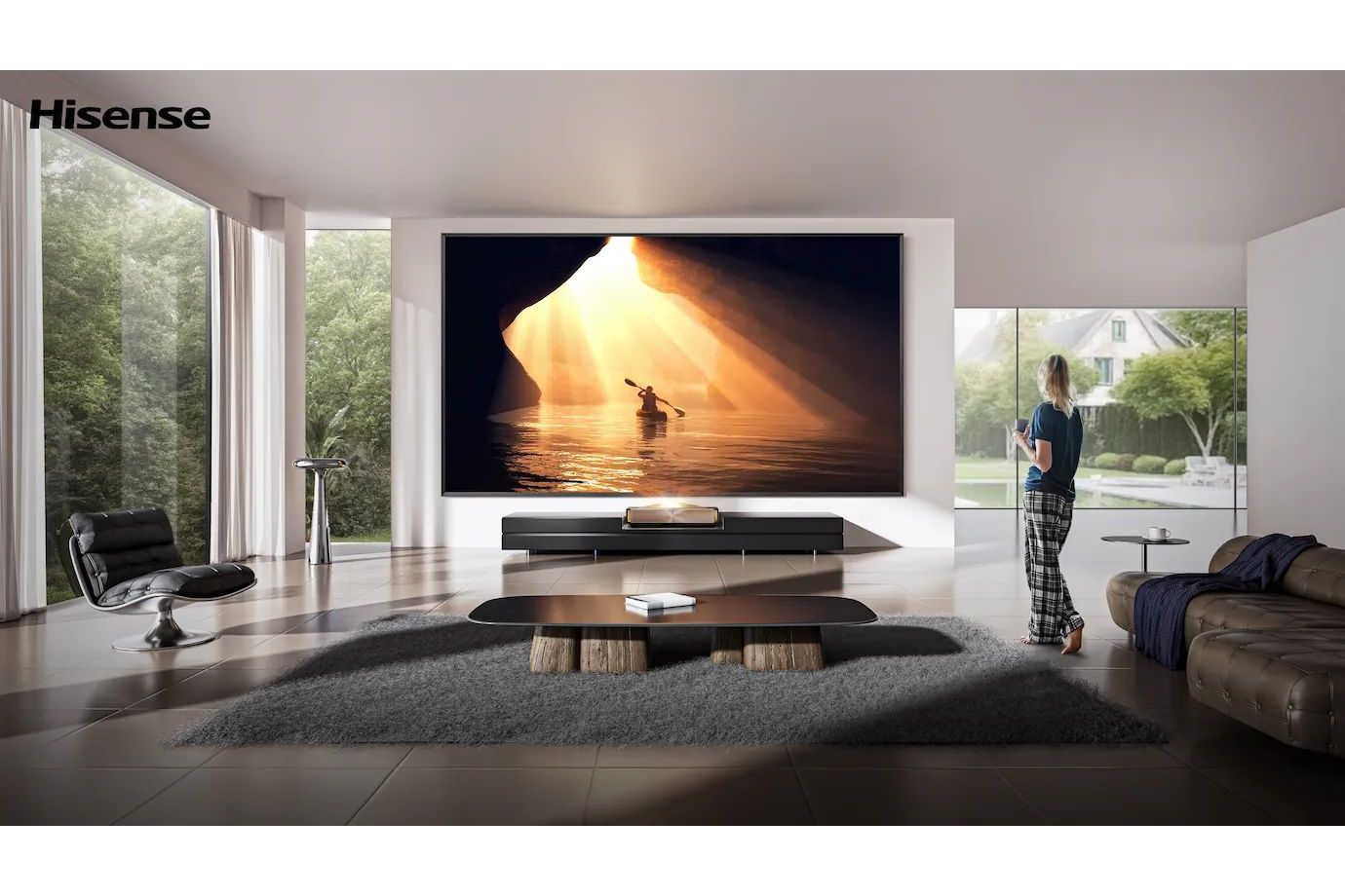 Projektorer Hisense 120L9QD 4K Trichroma Laser TV 120 tum