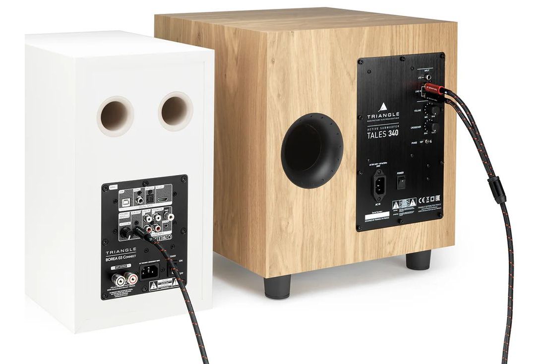 Kablar Triangle RED Serie RCA Y Subwooferkabel