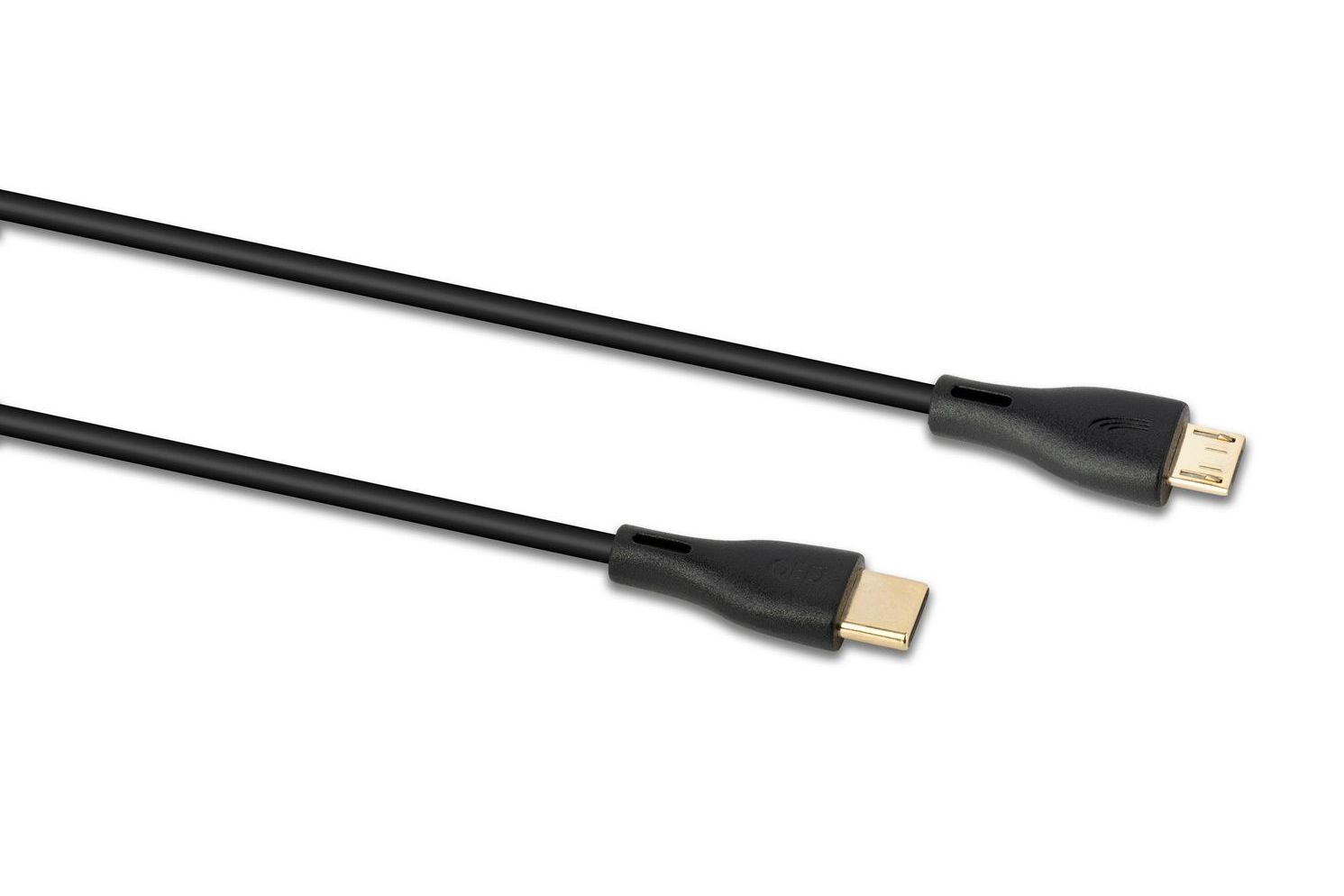 Kablar QED Connect USB-C (M) till Micro B (M)
