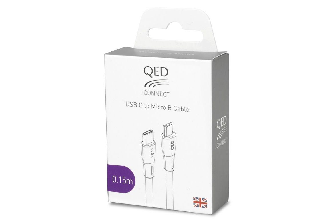 Kablar QED Connect USB-C (M) till Micro B (M)