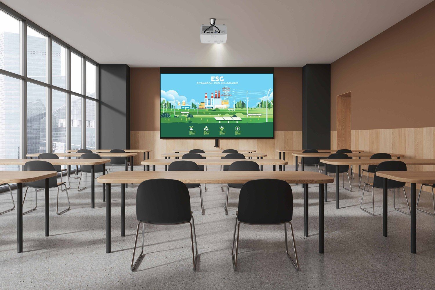 Projektorer Optoma HZ151X Full HD laserprojektor