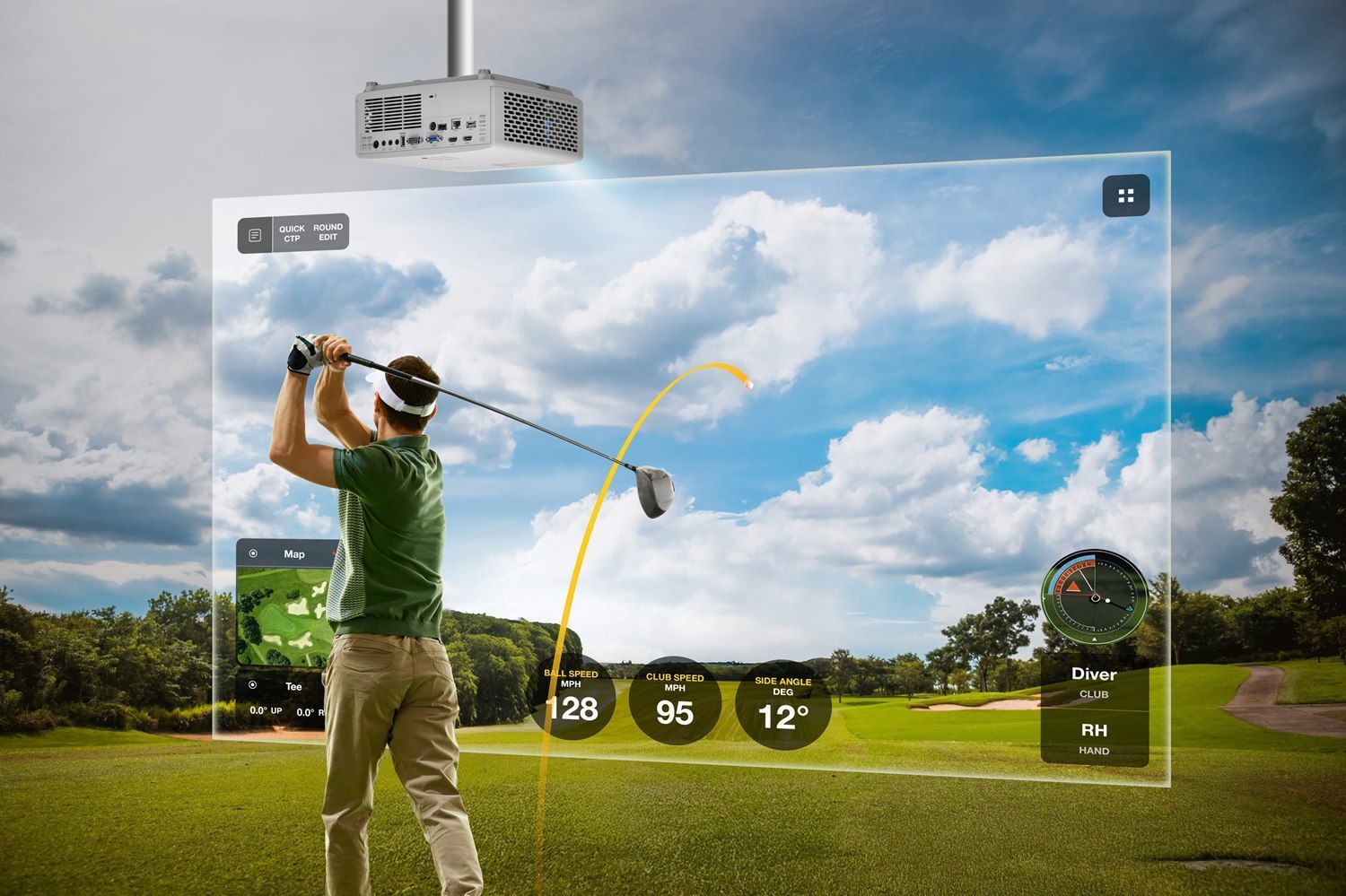 Projektorer Optoma HZ151X Full HD laserprojektor