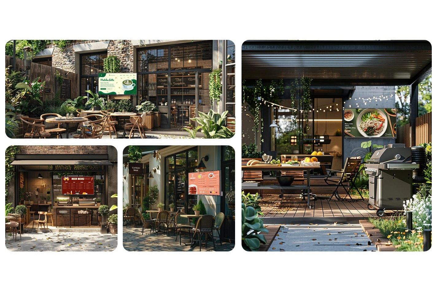 TV-apparater Sylvox Pool Pro 2.0 65-tum Google TV utomhus TV