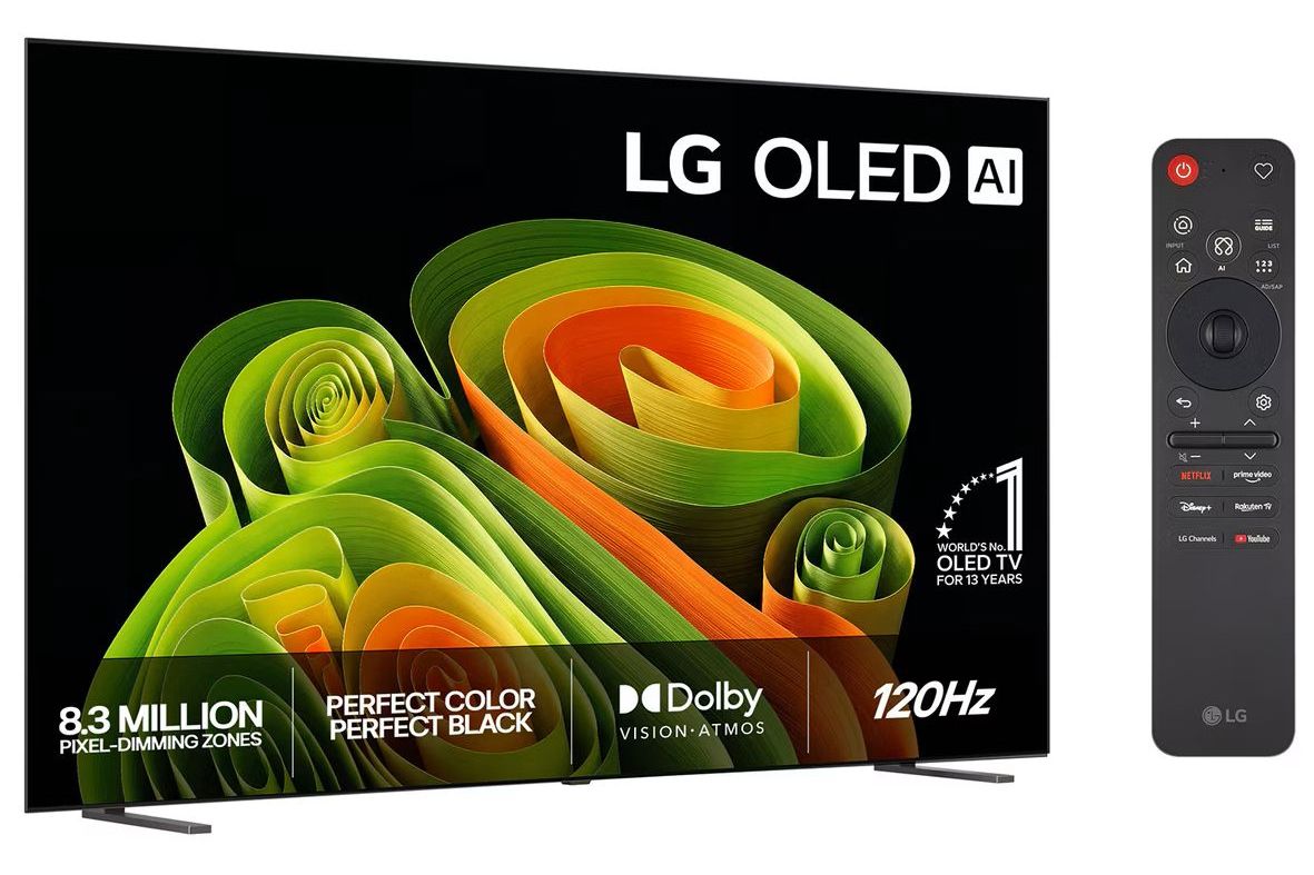 TV-apparater LG OLED83B6ELB 4K AI Smart-TV 2026