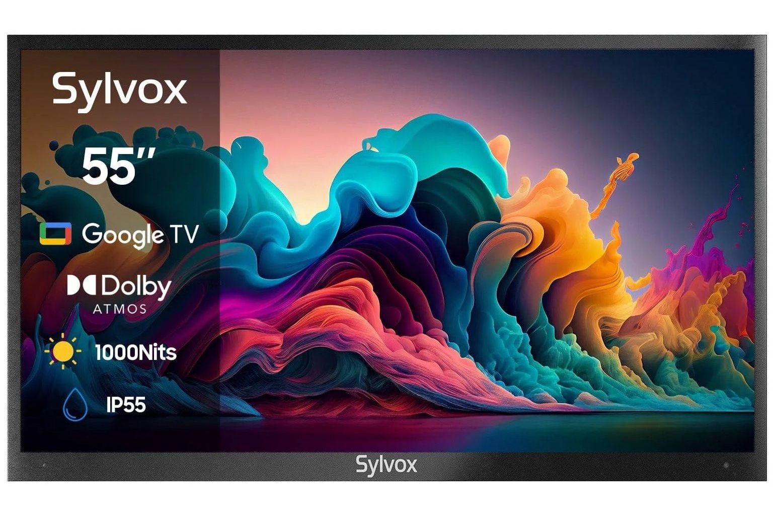 TV-apparater Sylvox Deck Pro QLED 2.0 55-tums utomhus TV
