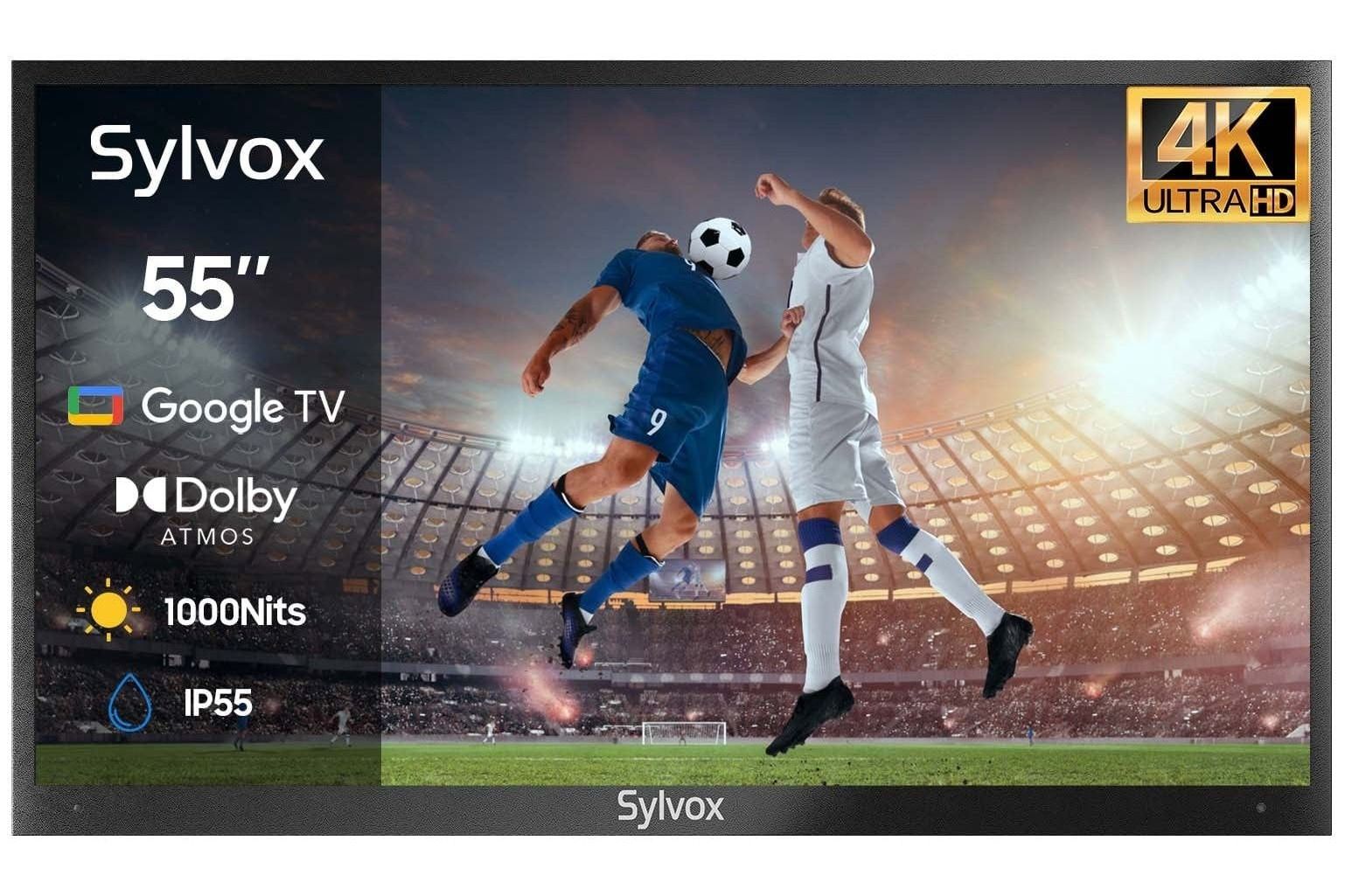 TV-apparater Sylvox Deck Pro 2.0 55-tum Google TV utomhus TV